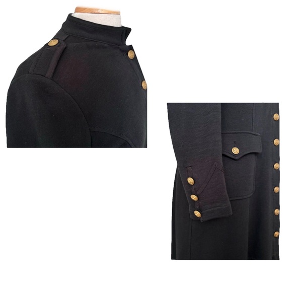Ralph Lauren Denim and Supply Long Military Officer's Coat Sz:L - Picture 6 of 14